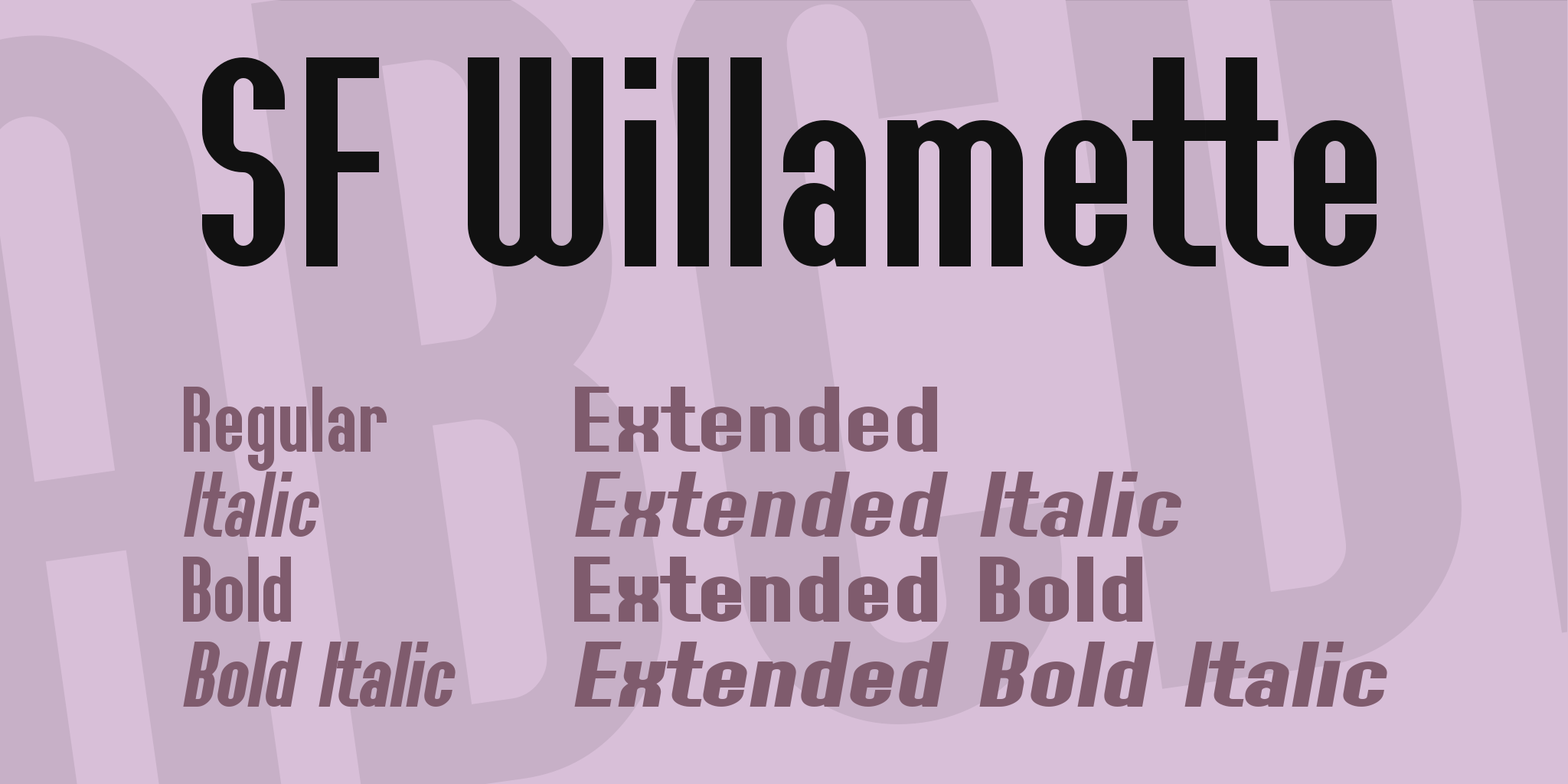 Sf Willamette Font Free Download Similar Fonts Fontget