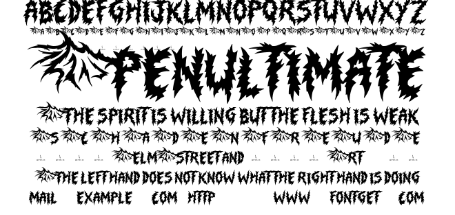 Shudder Font