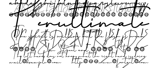 Signatory Font