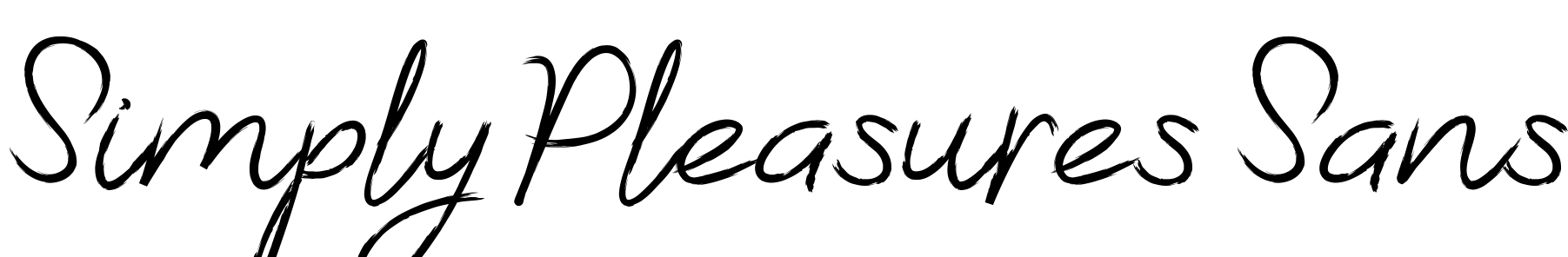 Simply Pleasures Sans