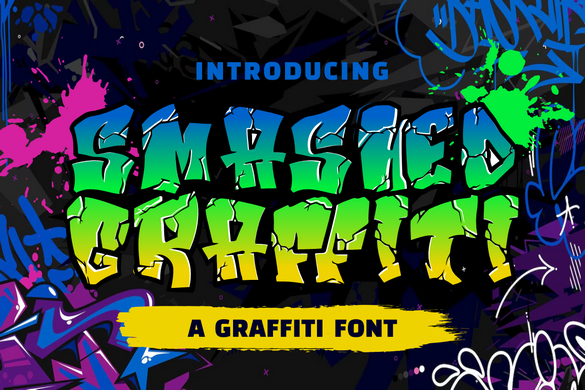 Smashed Graffiti