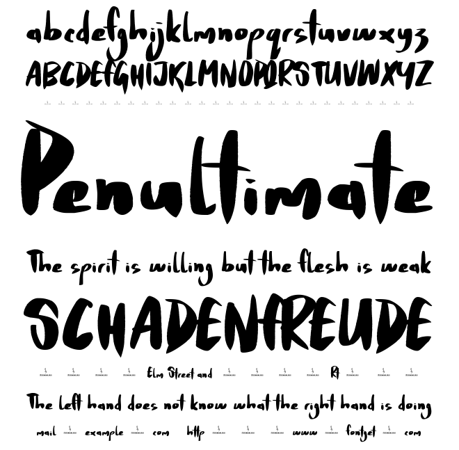 Smokey Kingston Font