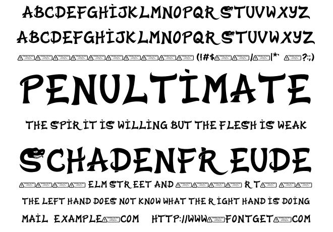 Snake Dynasty Font