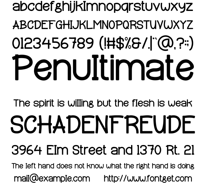 Snowen Christmas Font