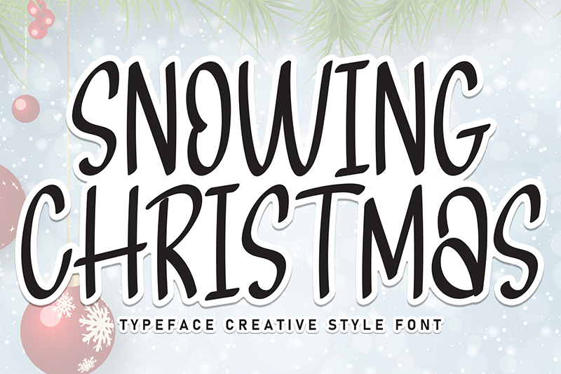 Snowing Christmas