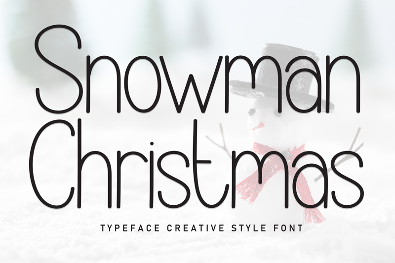 Snowman Christmas