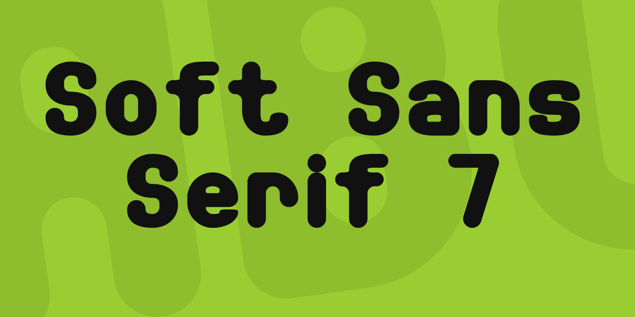 Soft Sans Serif 7