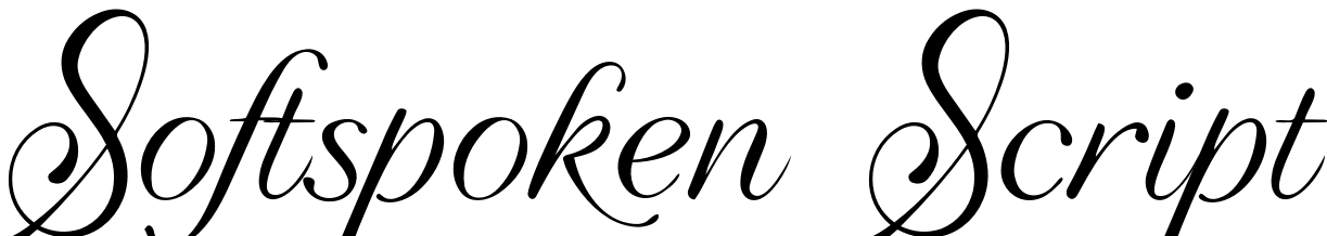 Softspoken Script