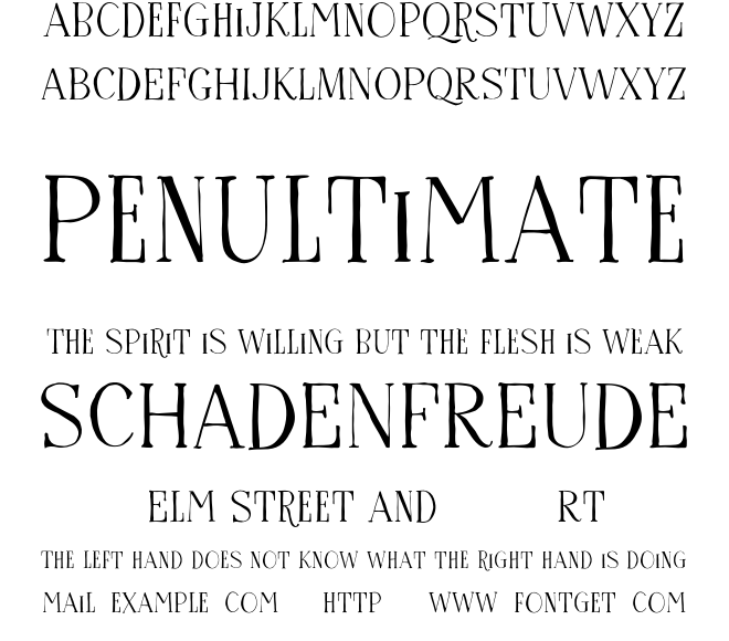 Softspoken Serif Font