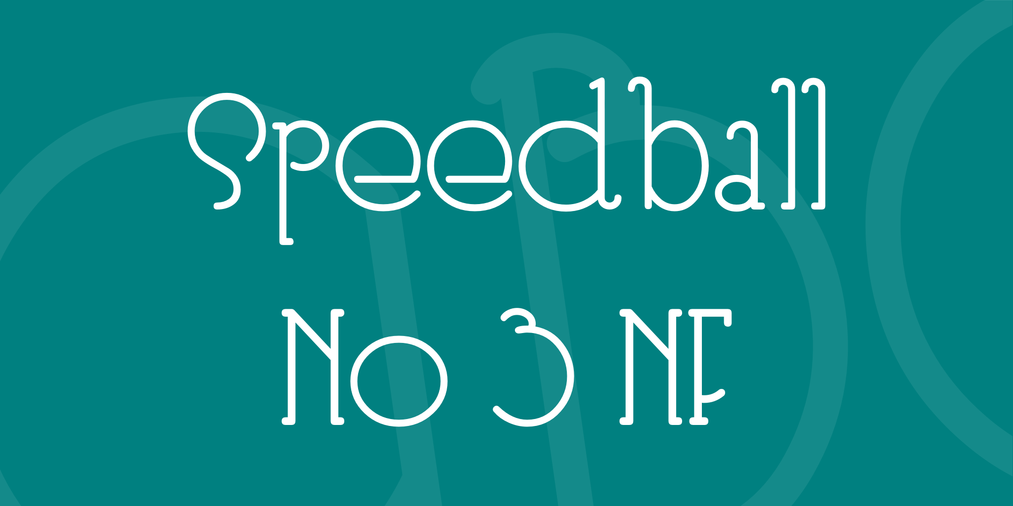 Speedball No 3 Nf
