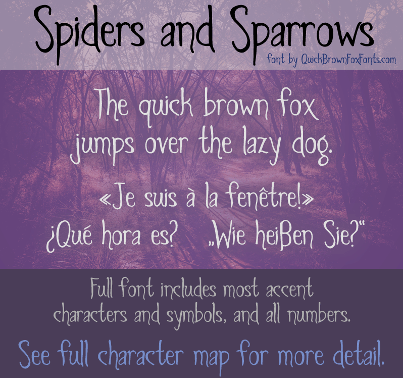 Spiders & Sparrows