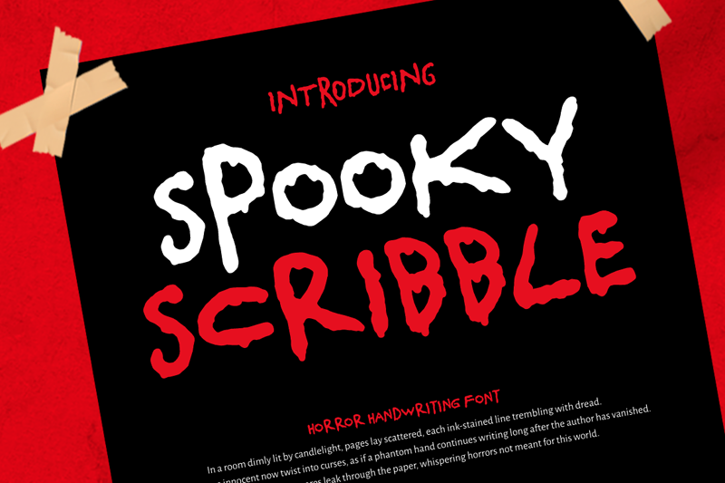 Spooky Scribble