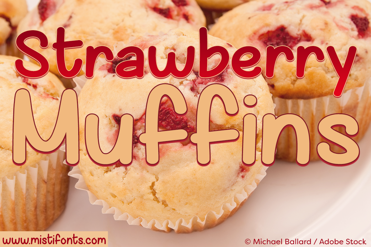 Strawberry Muffins 