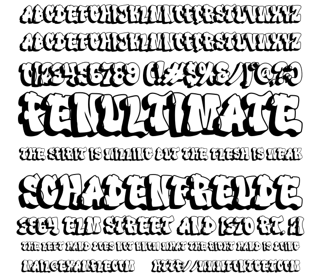 Street Shade Font