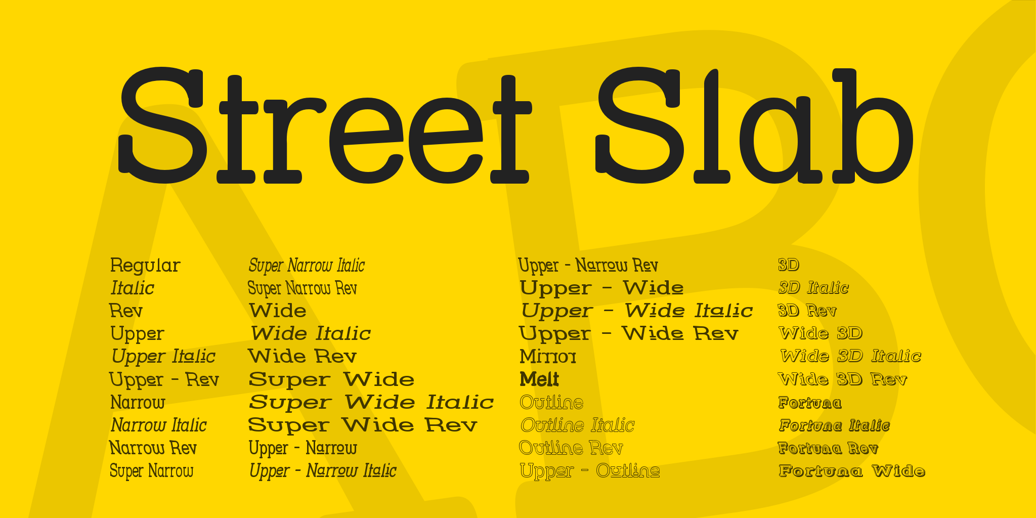 Street Slab