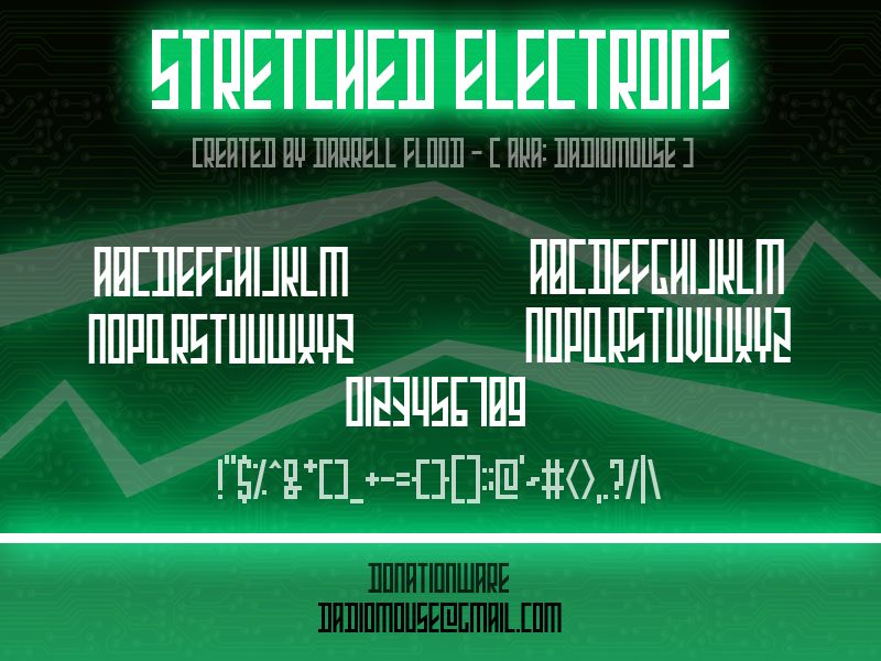 Stretched Electrons