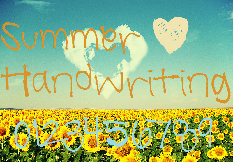 Summer Handwriting