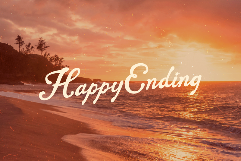 Sunset Palm Script
