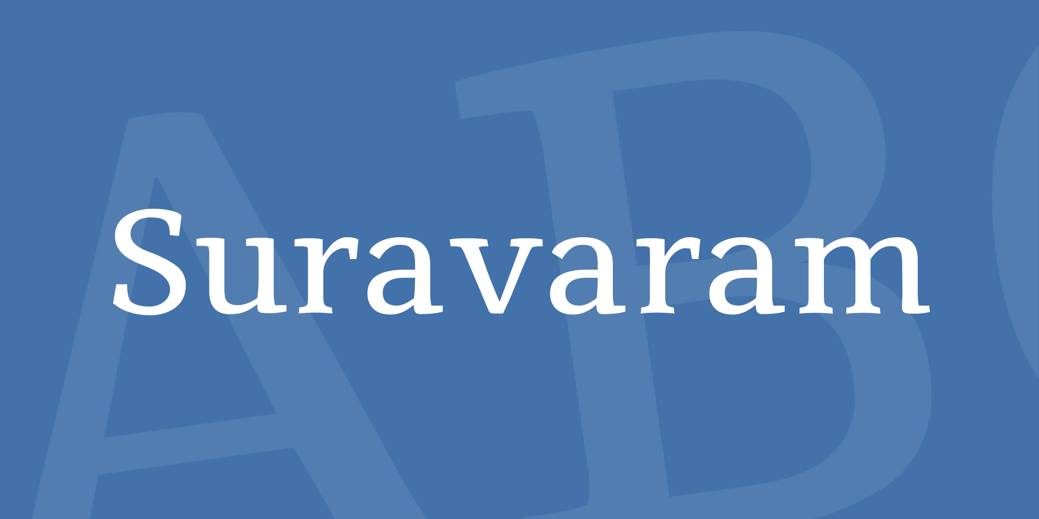 Suravaram