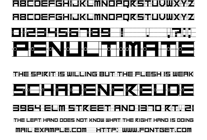 Target Font