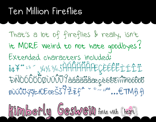 Ten Million Fireflies