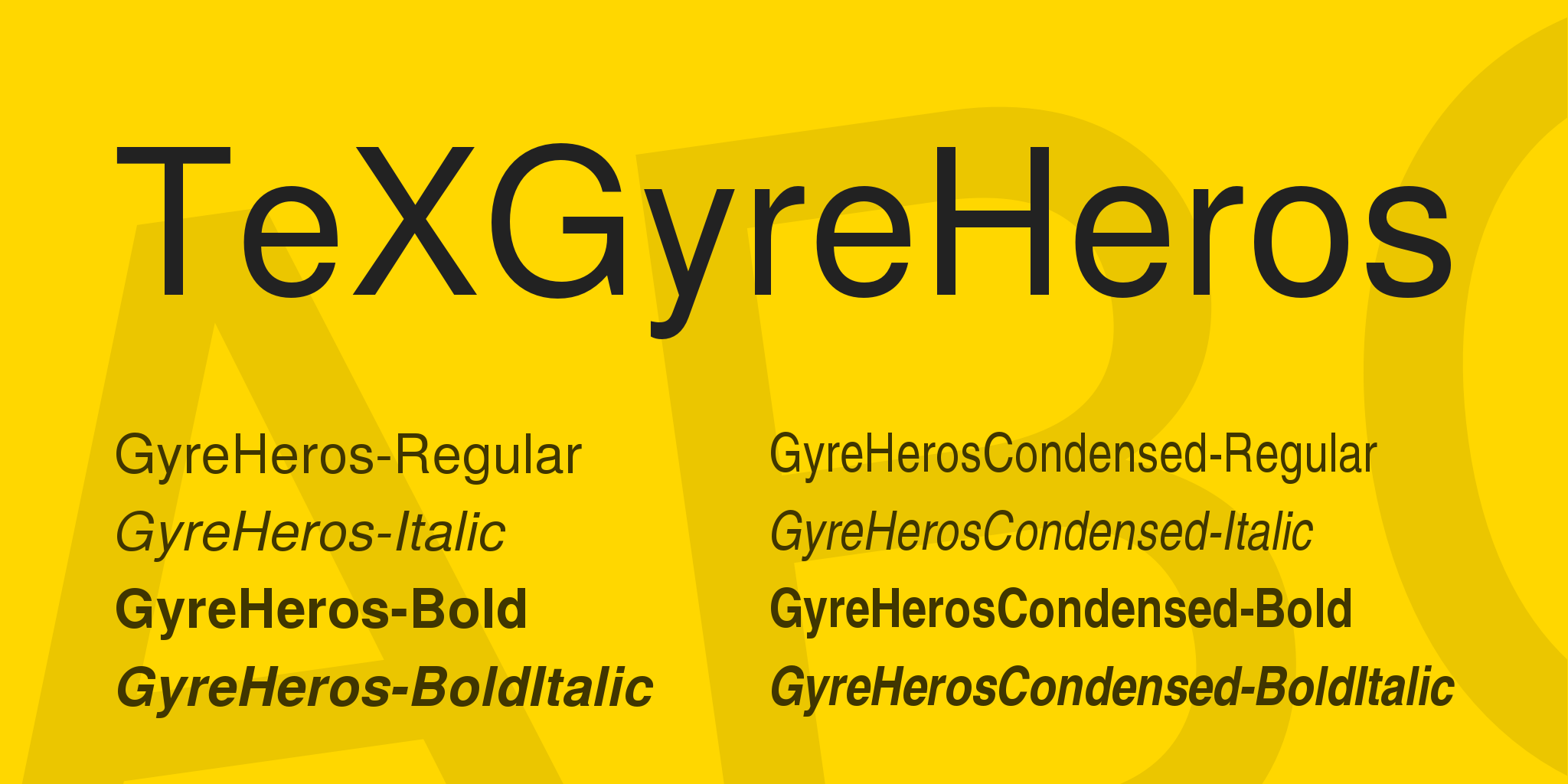 Tex Gyre Heros