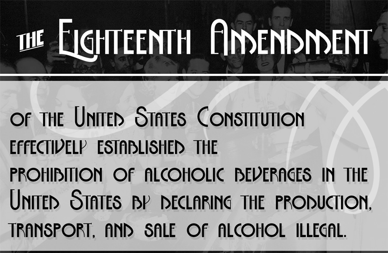The Eighteenth Amendment
