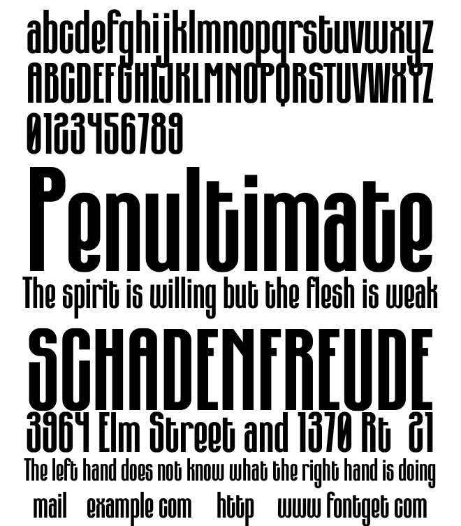 The Goodfather Font