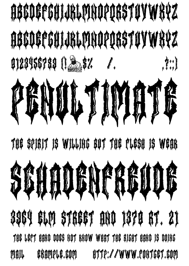 The King Manolo Font