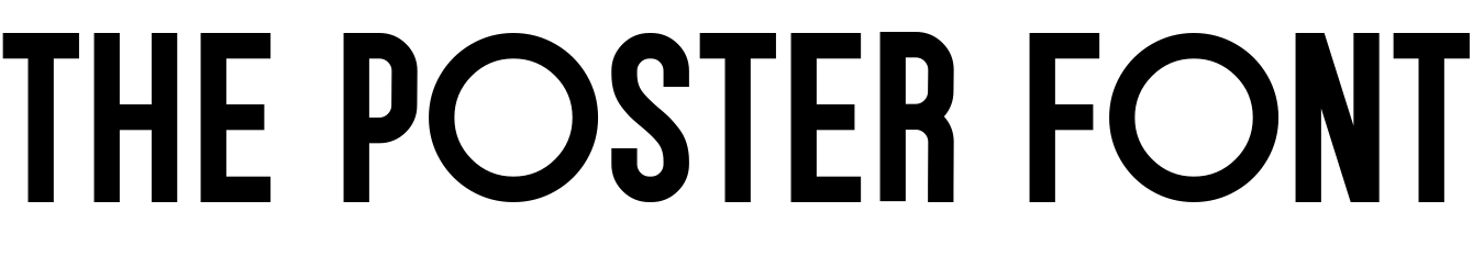The Poster Font