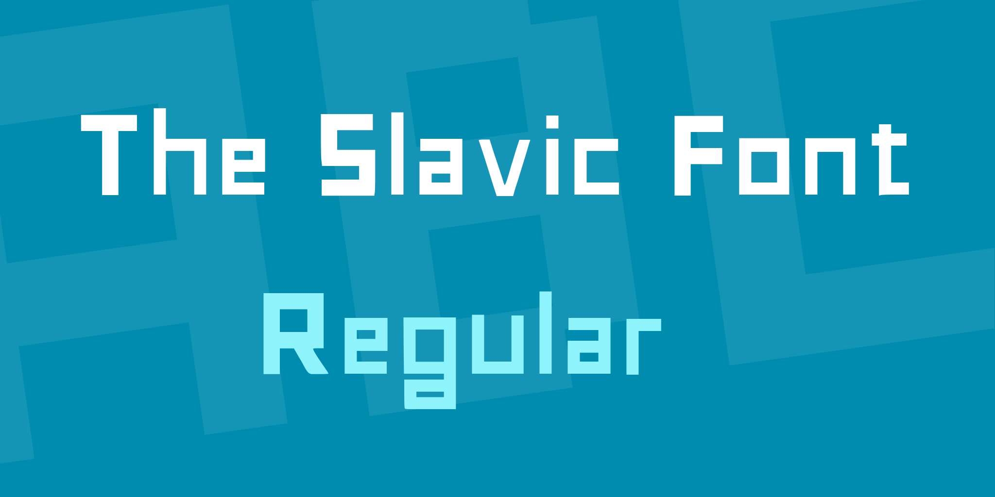 The Slavic