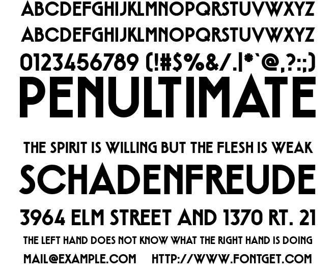 The Visitor Font