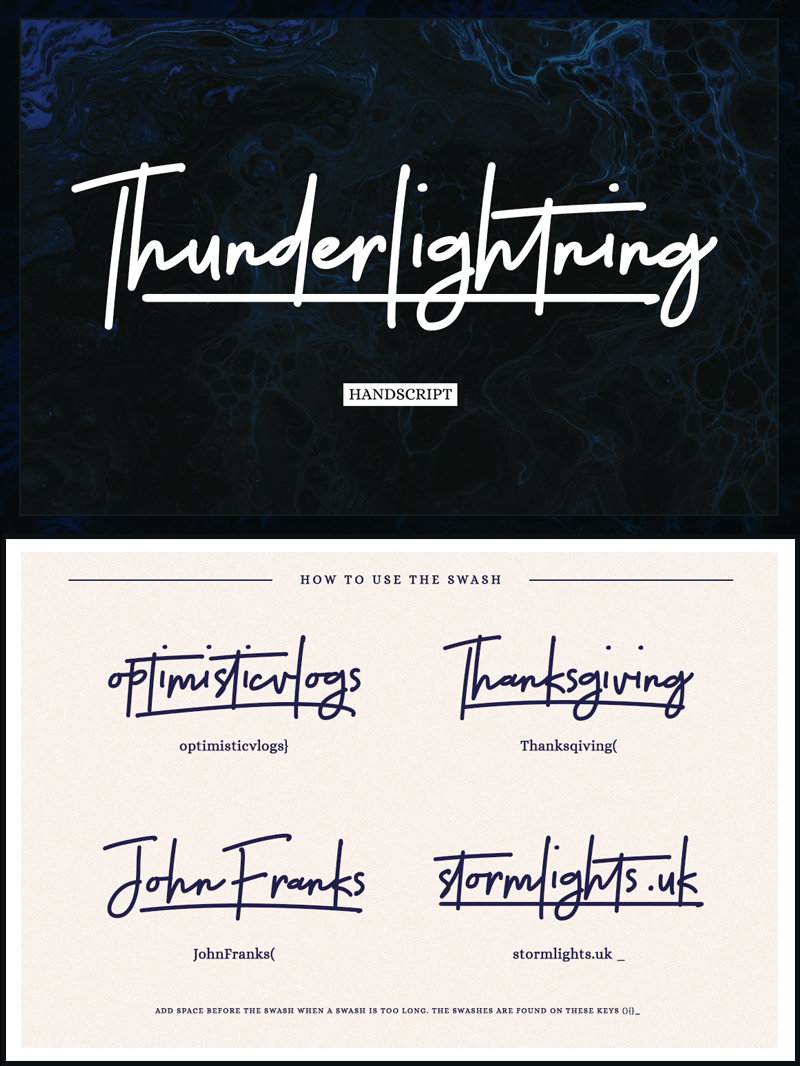 Thunder Lightning Script