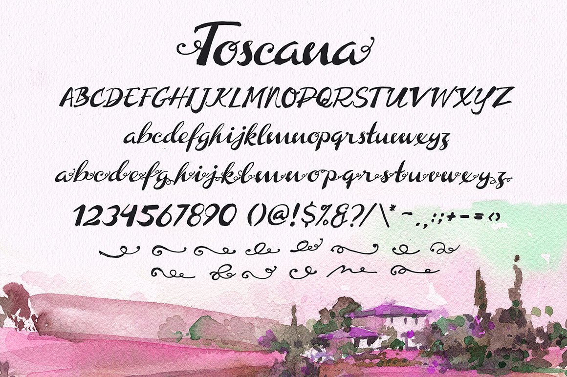 Toscana Script