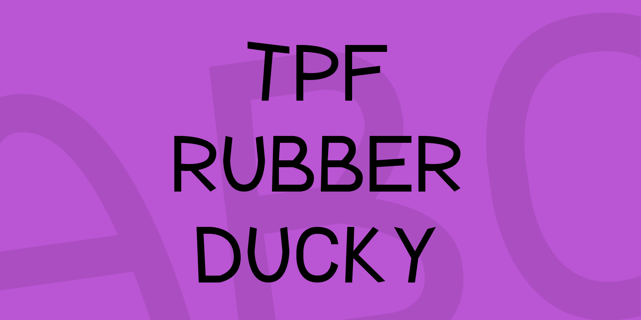 Tpf Rubber Ducky