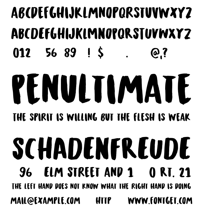 Twisted Donut Font