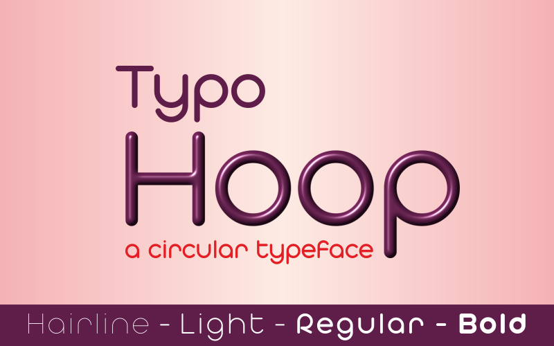 Typo Hoop