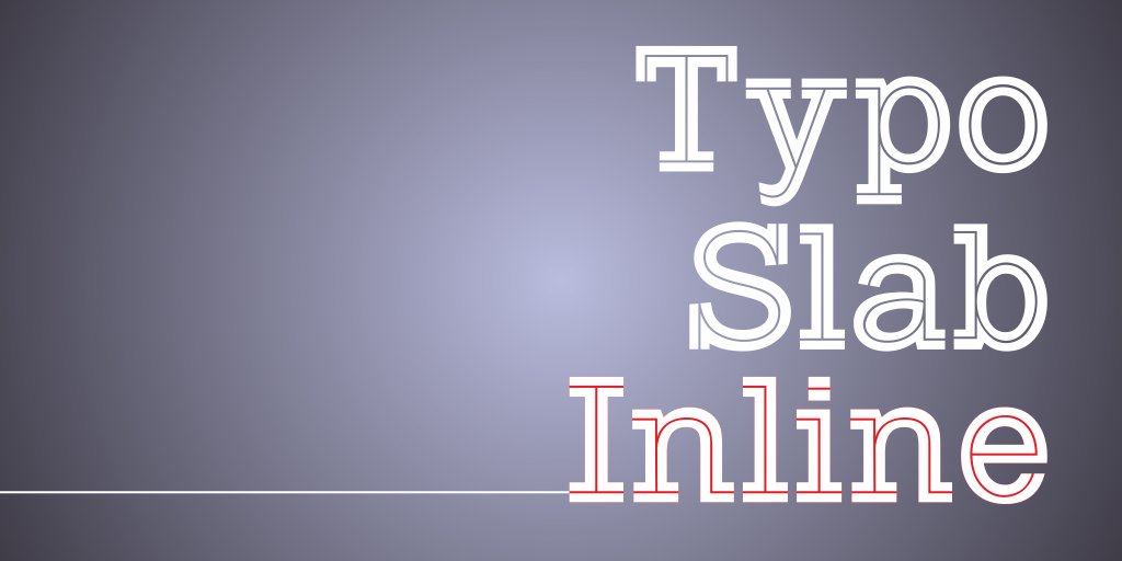 Typo Slab Inline 