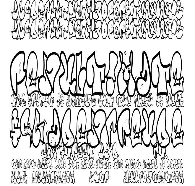 Ugly Faces Font