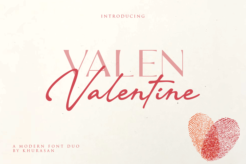 Valen Valentine Script