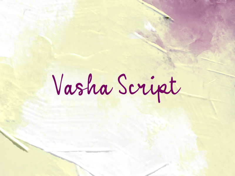 Vasha Script