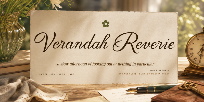 Verandah Reverie