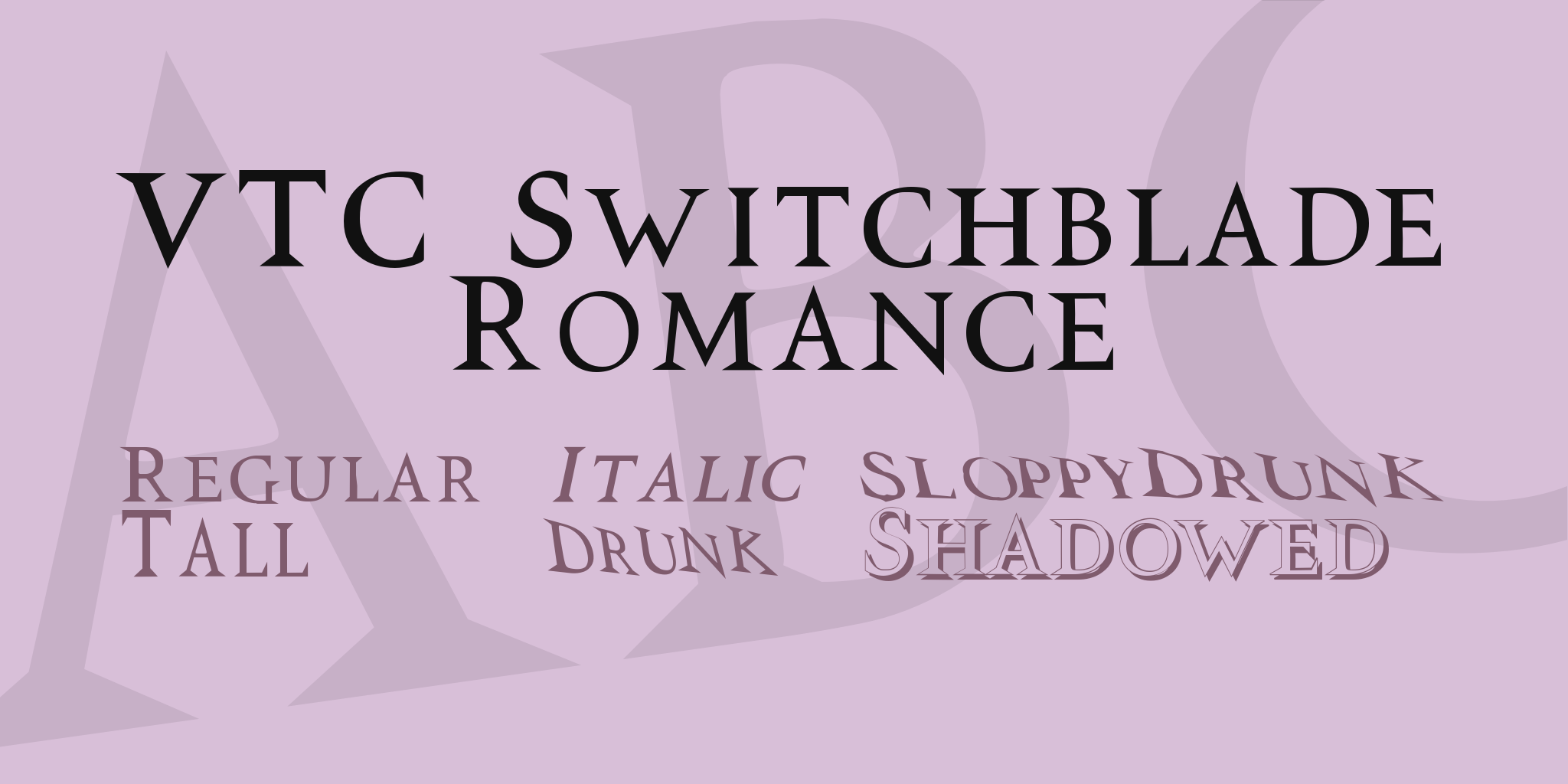 Vtc Switchblade Romance