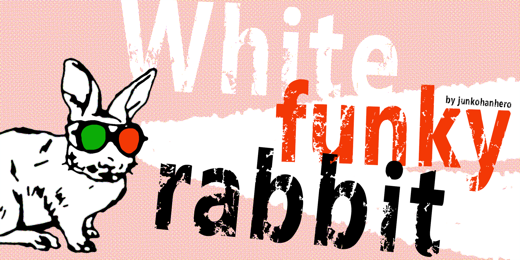 White Funky Rabbit