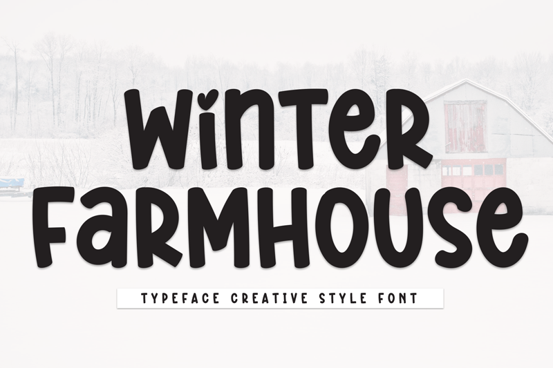 Winter Farmhouse