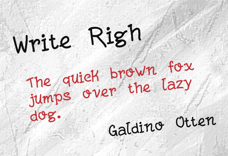 Write Righ
