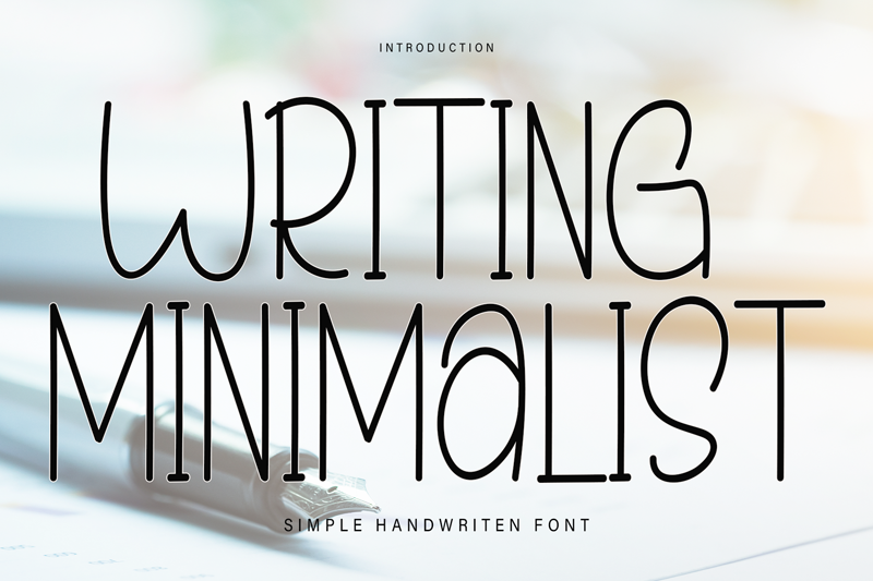 Writing Minimalist