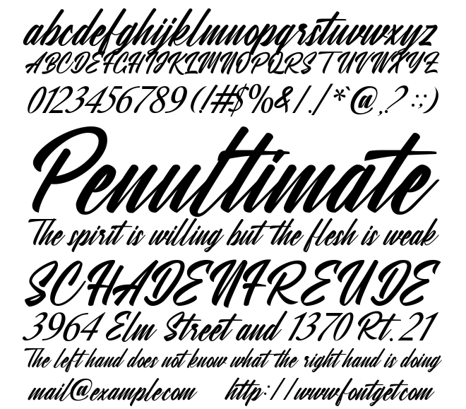 Yastrib Font