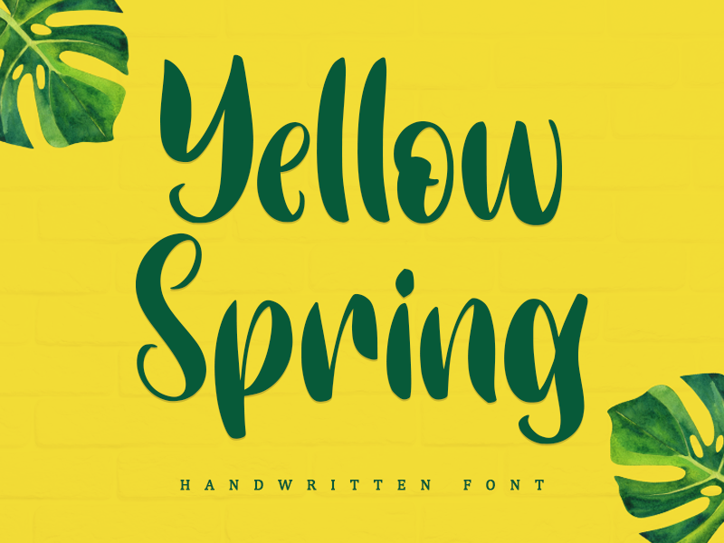 Yellow Spring