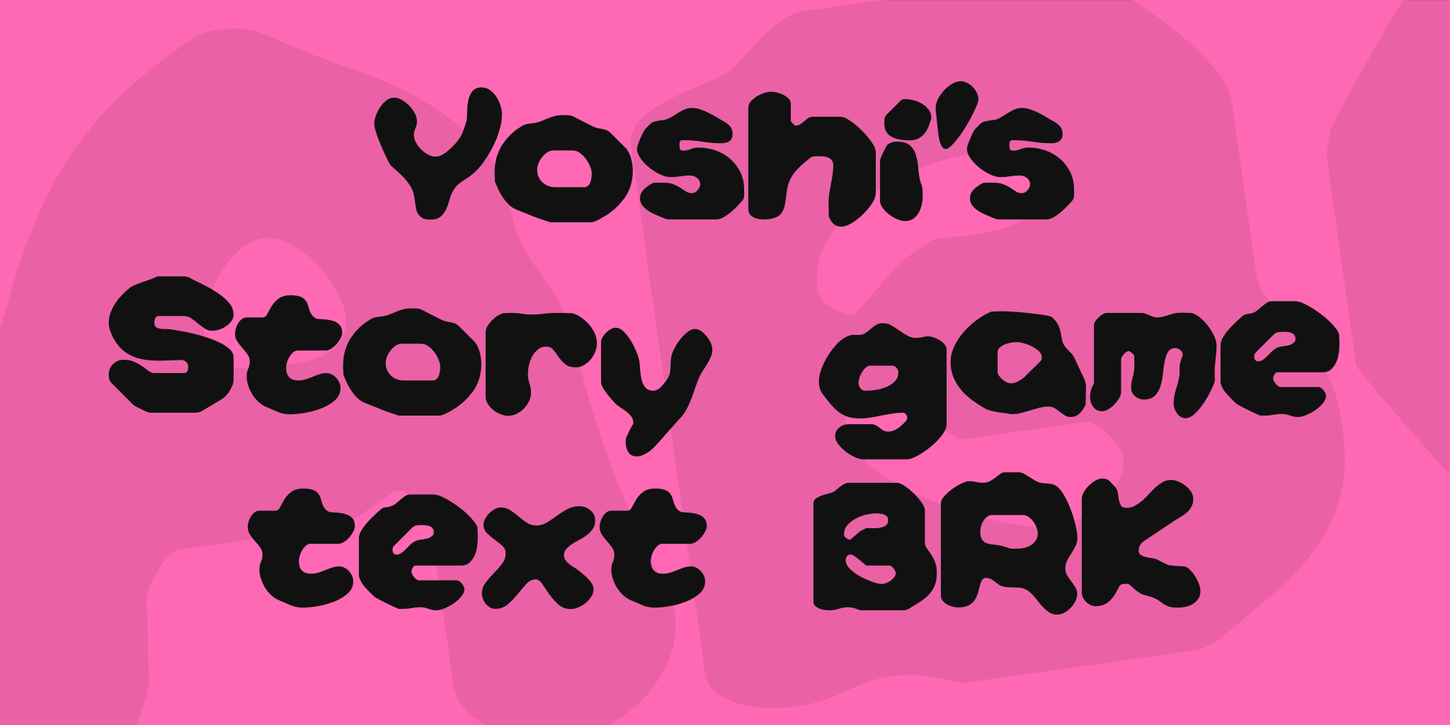 Yoshis Story Game Text Brk